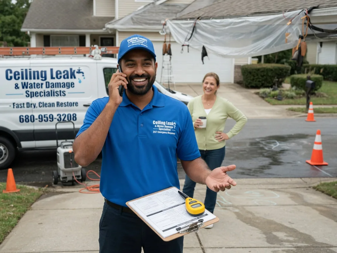 Ceiling Leak Cleanup West Richland, WA FAQs